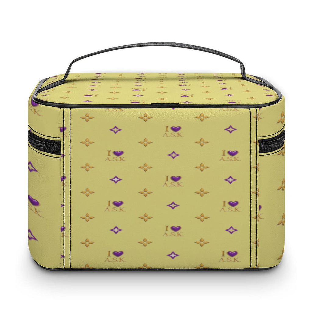 LARGE TOILETRY BAG-YELLOW