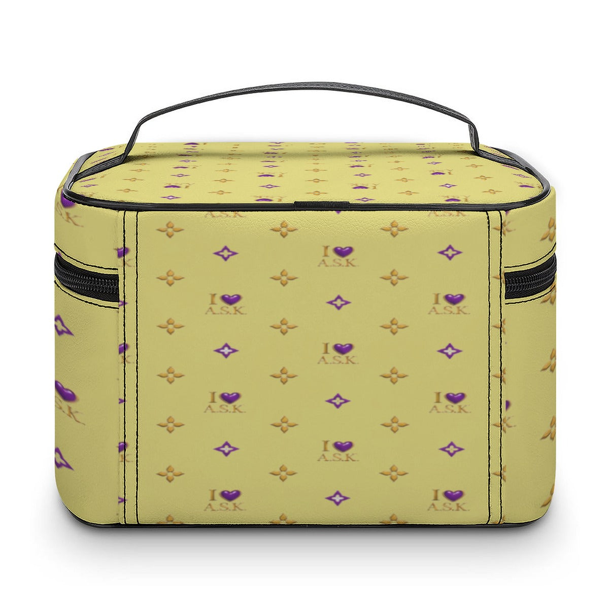 LARGE TOILETRY BAG-YELLOW