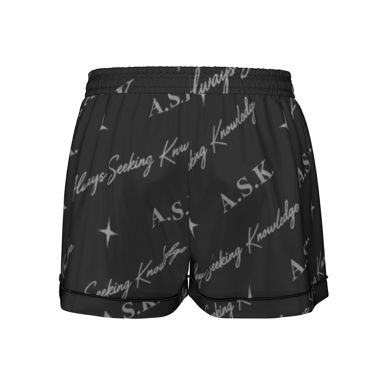 ASK MONOGRAM 2 PIECE  SHORT SET