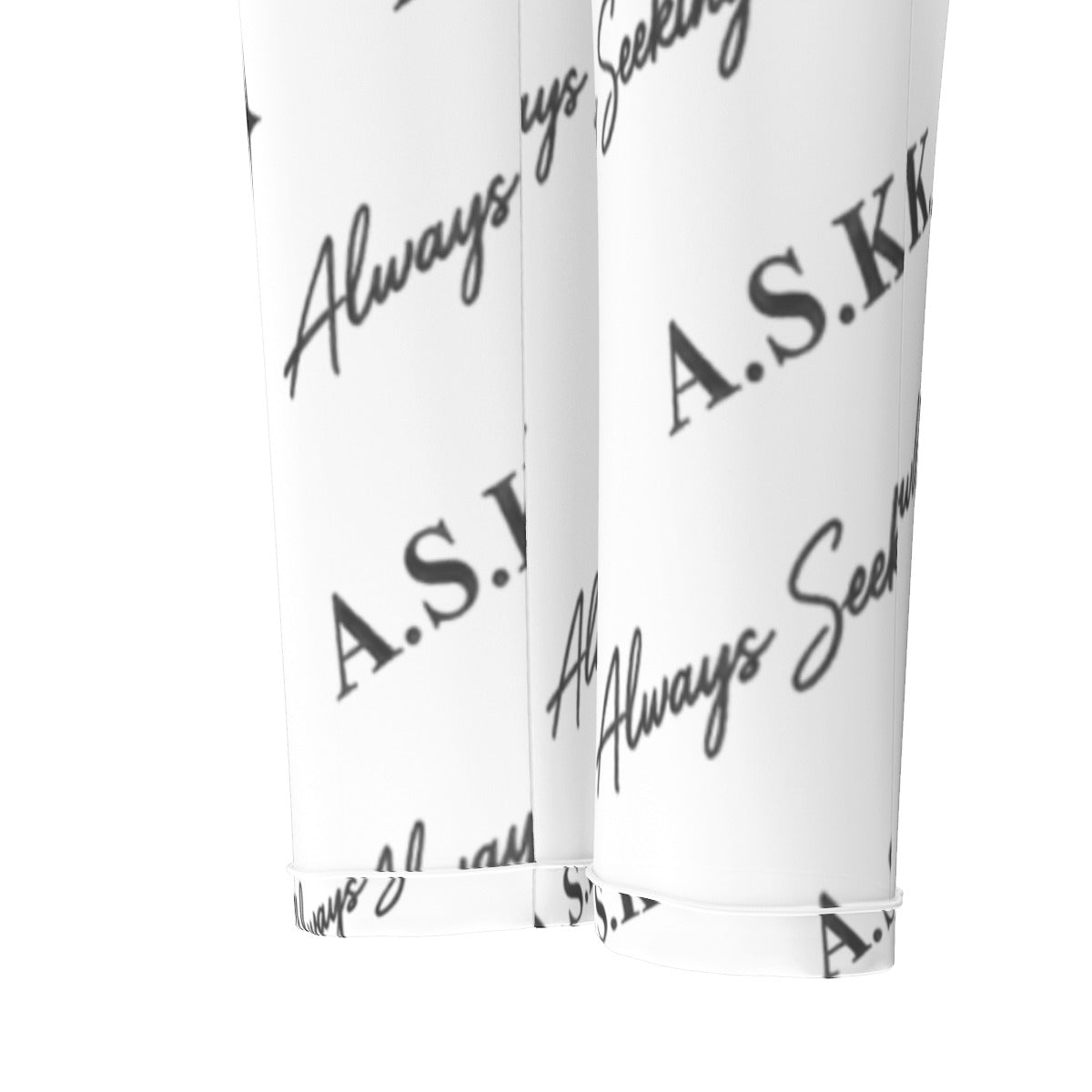 ASK MONOGRAM PJ'S WHITE
