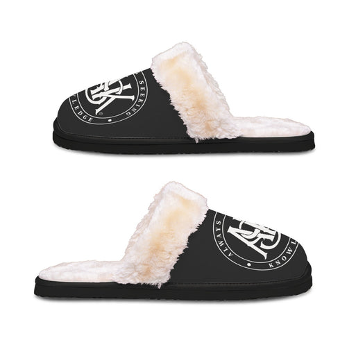 ASK LADIES PLUSH SLIPPERS