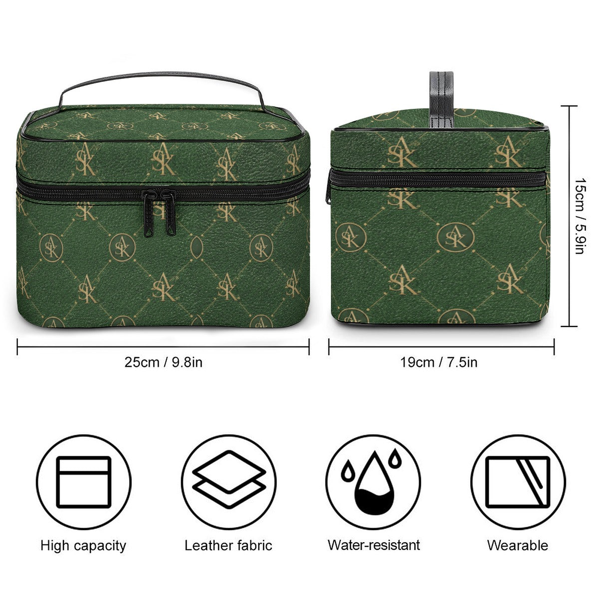 ASK Large Capacity Toiletry Organizer Bag