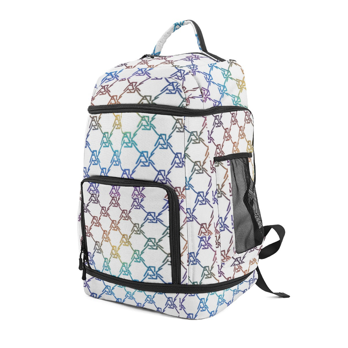 All-Over Print Multifunctional Backpack