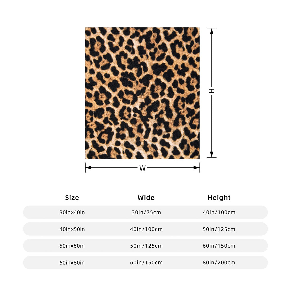 Gram Flannel Blanket - Vertical Style Printed in USA|290GSM