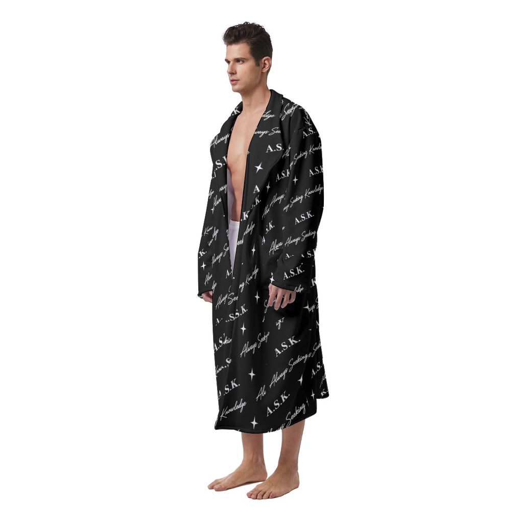 ASK FLEECE UNISEX ROBE