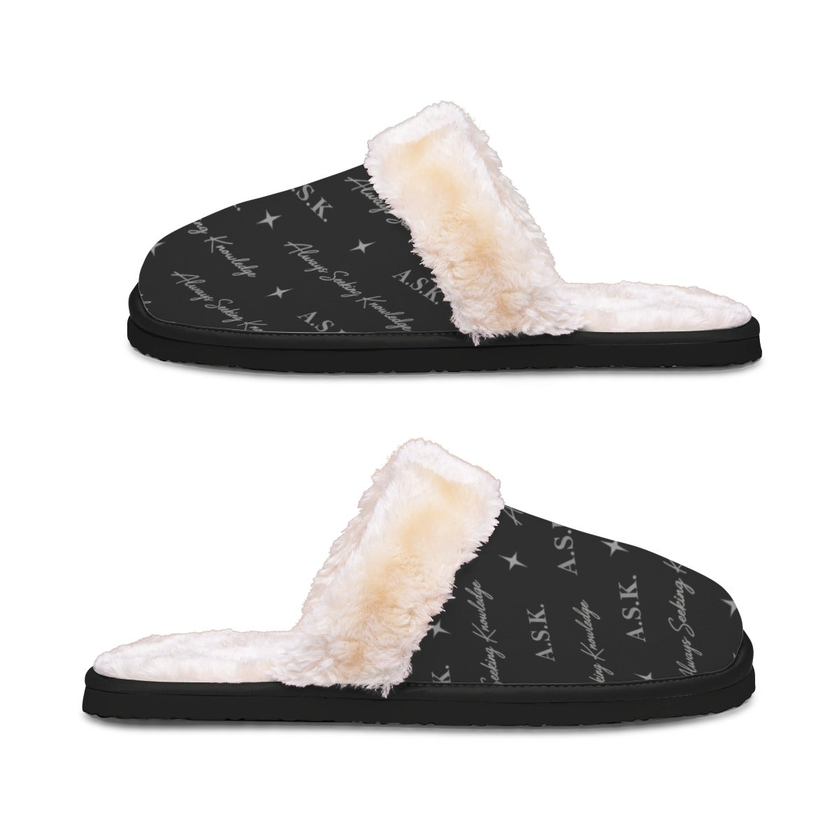 Men's Home Plush Slippers