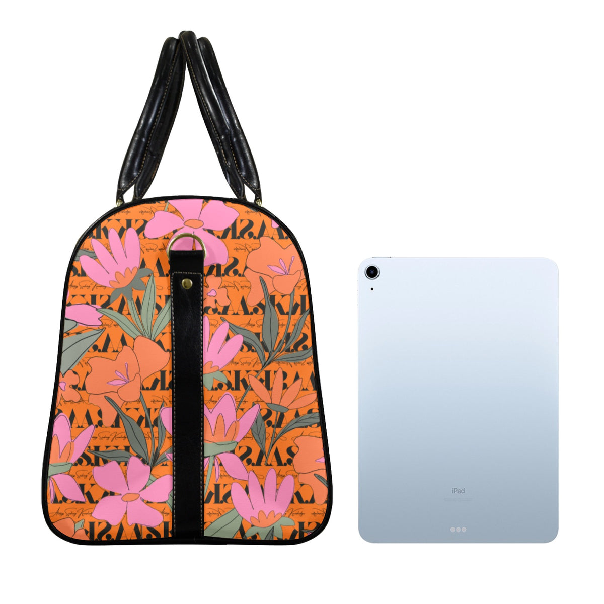 MICHAEL TRAVELER SIGNATURE-FLORAL ORANGE