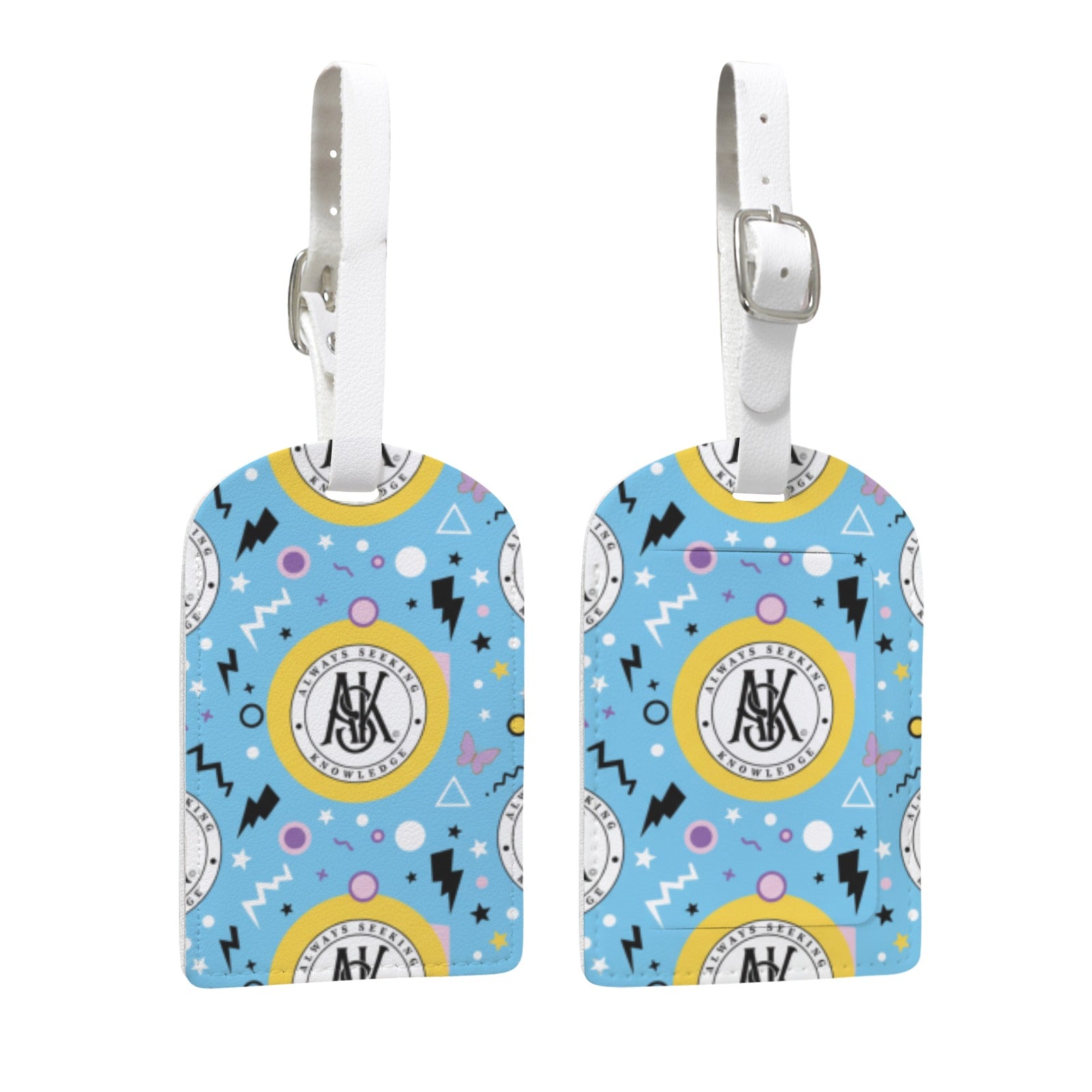 A.S.K. LUGGAGE TAG TEEN FUN
