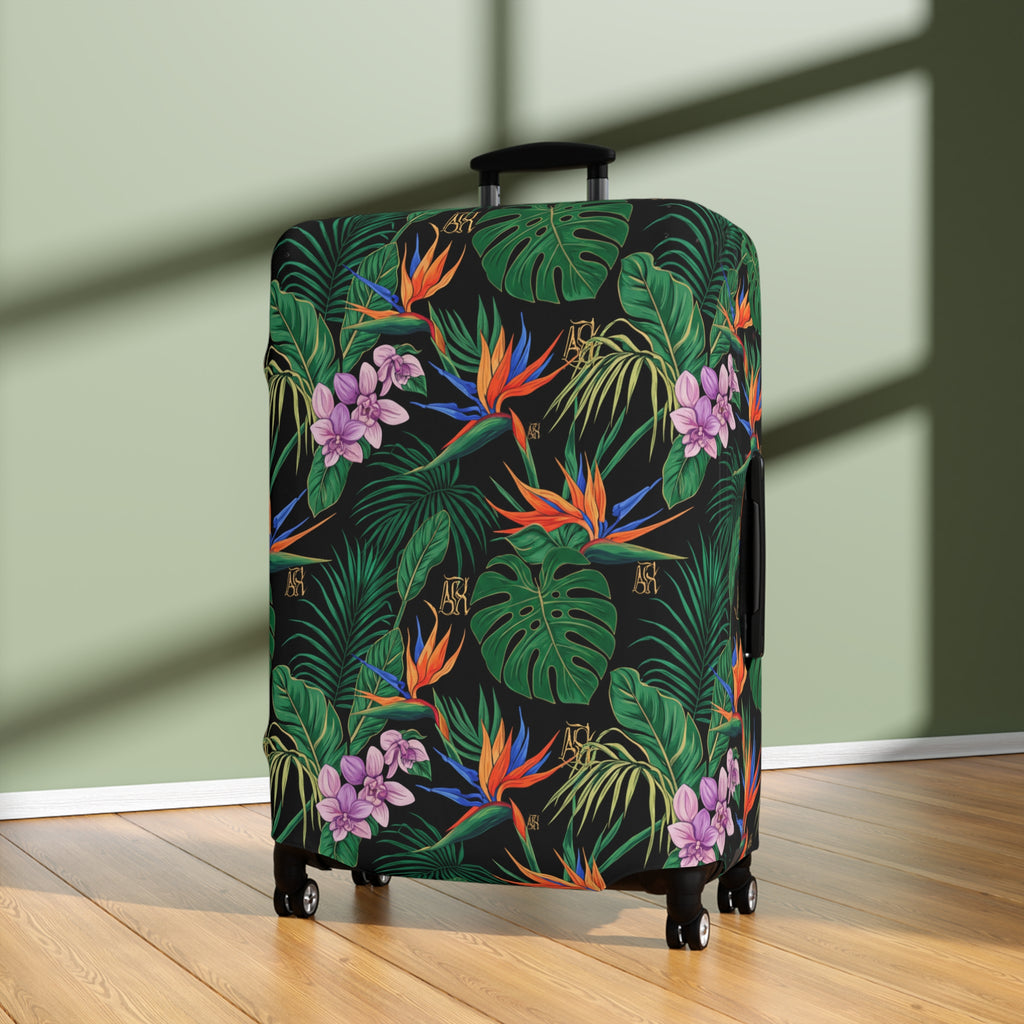 REVA Tropical Floral Luggage Cover