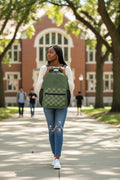 LML DIAMOND CREST ASK CASUAL BACKPACK -GREEN