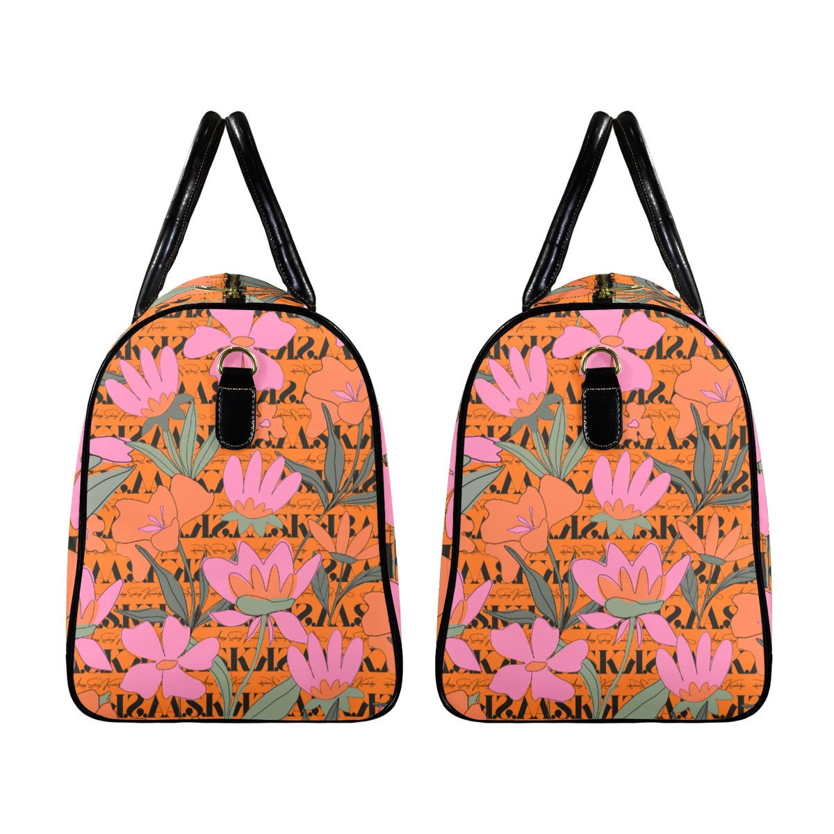 LITA WEEKENDER- ORANGE FLORAL