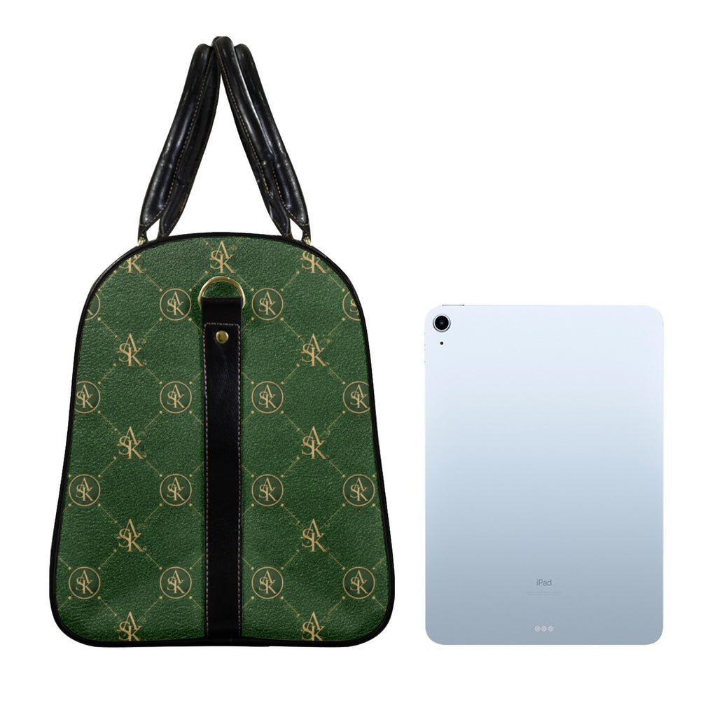 MICHAEL TRAVELER-FOREST GREEN MONOGRAM