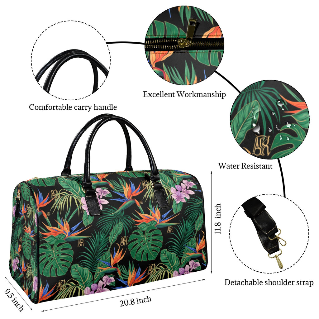 LITA WEEKENDER FLORAL -ORANGE