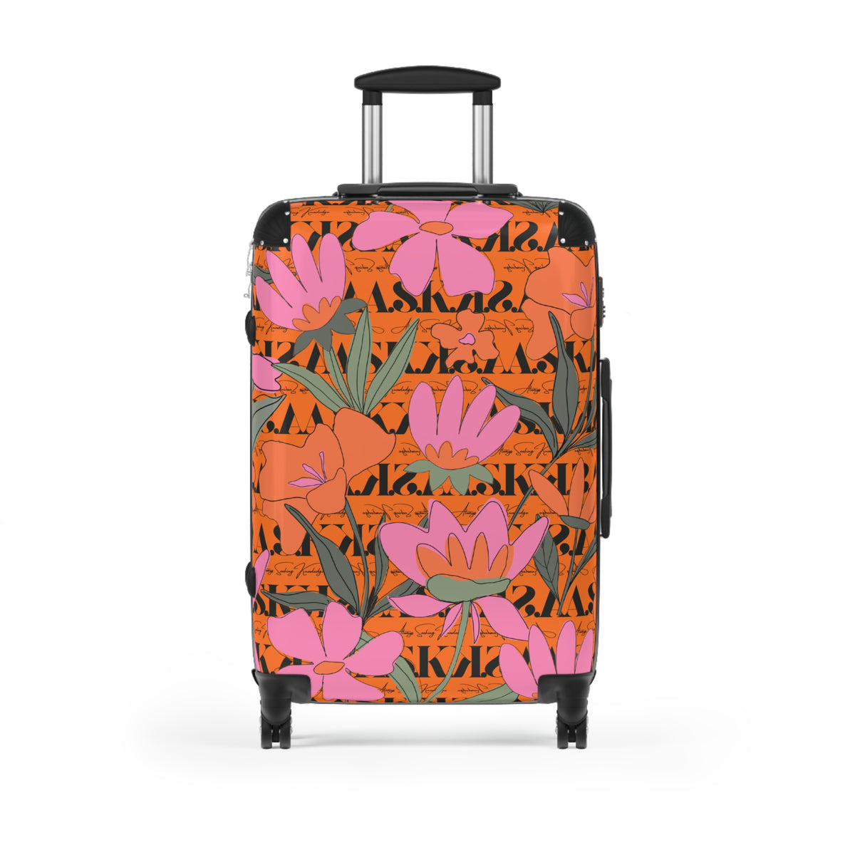 REVA ROLLER FLORAL-ORANGE LILY