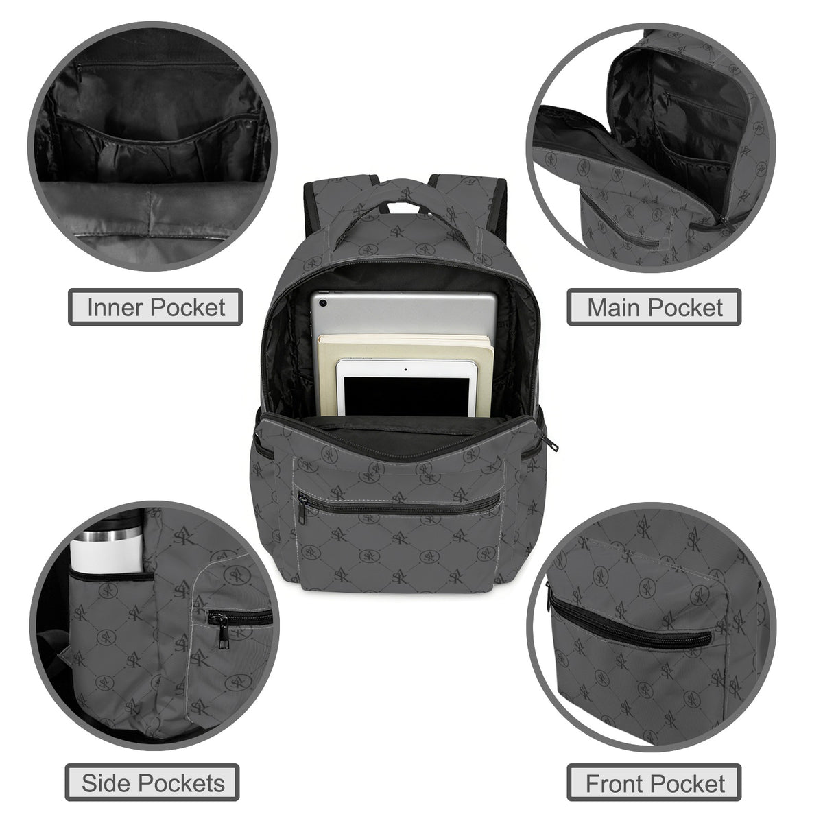 ALEX  BACKPACK GRAY