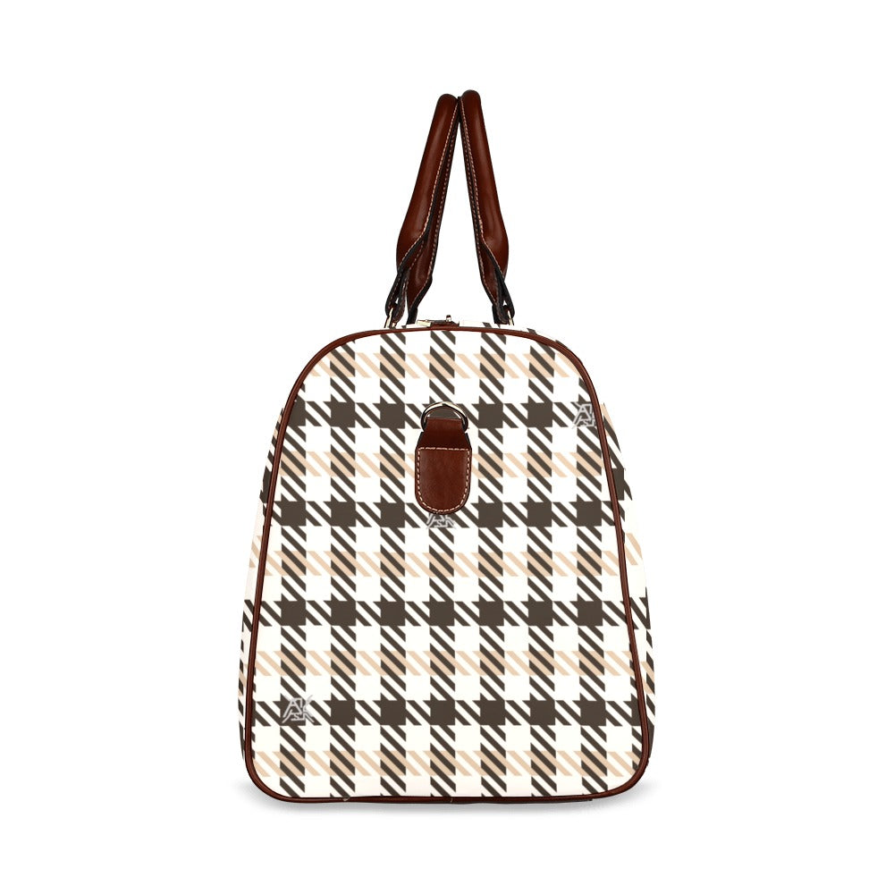 DeBREAUX DUFFLE HOUNDSTOOTH