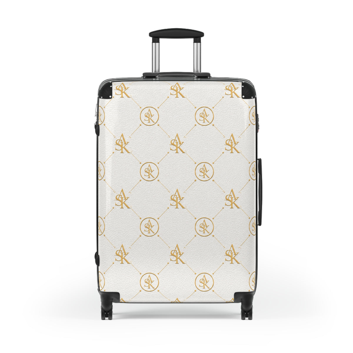 REVA ROLLER- MONOGRAM WHITE AND GOLD