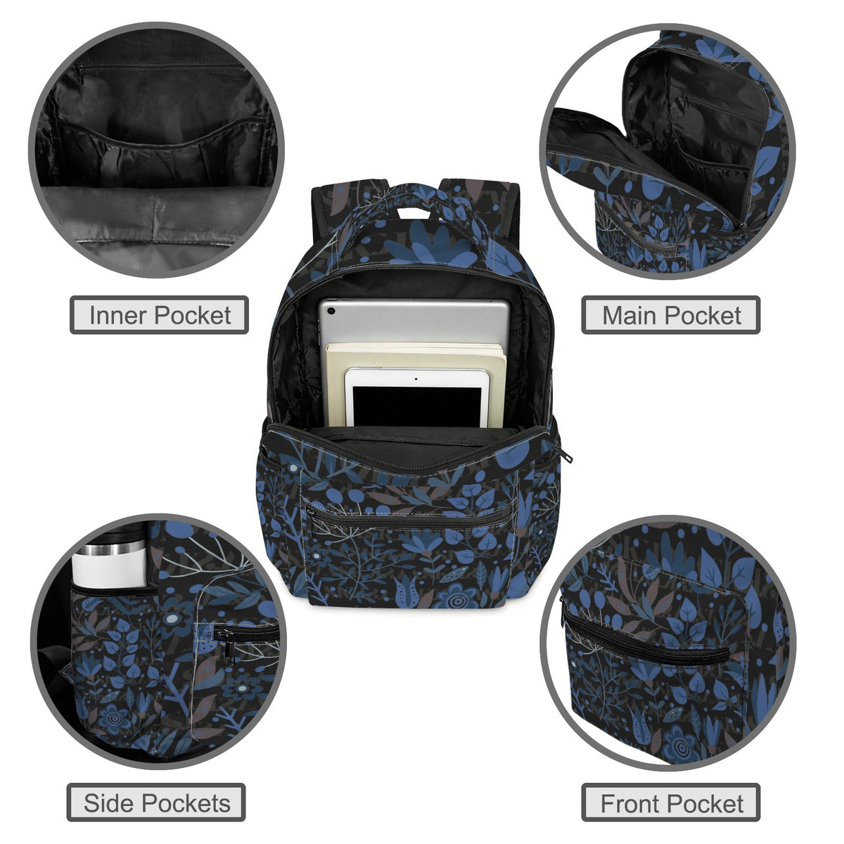 ALEX BACKPACK- WINTER FLORAL