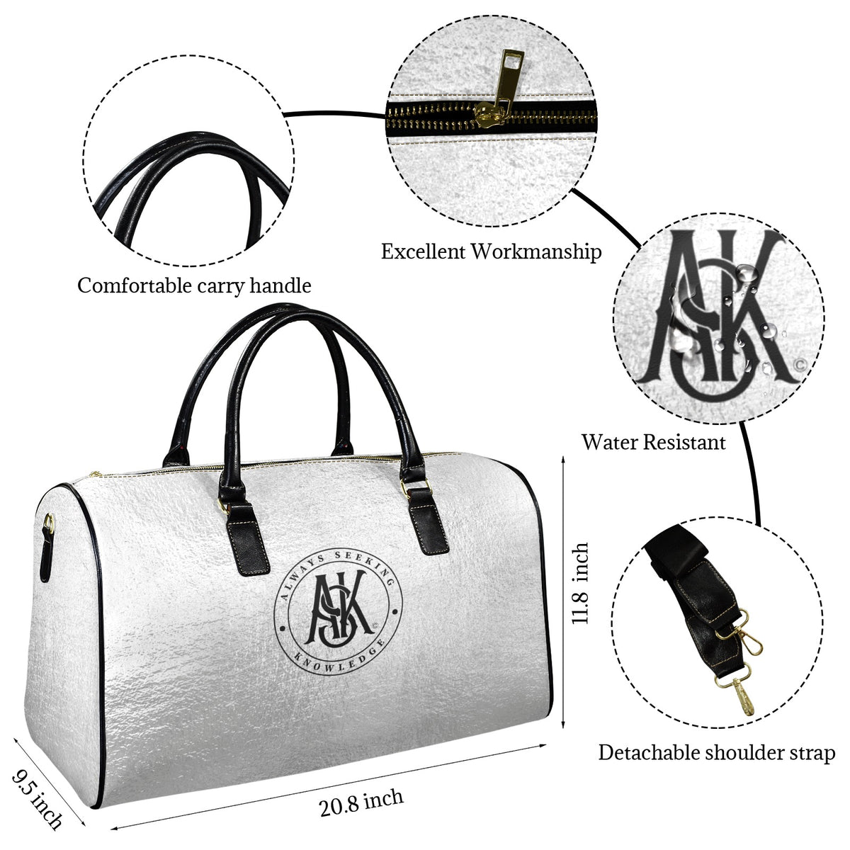 LITA WEEKENDER LOGO- SILVER