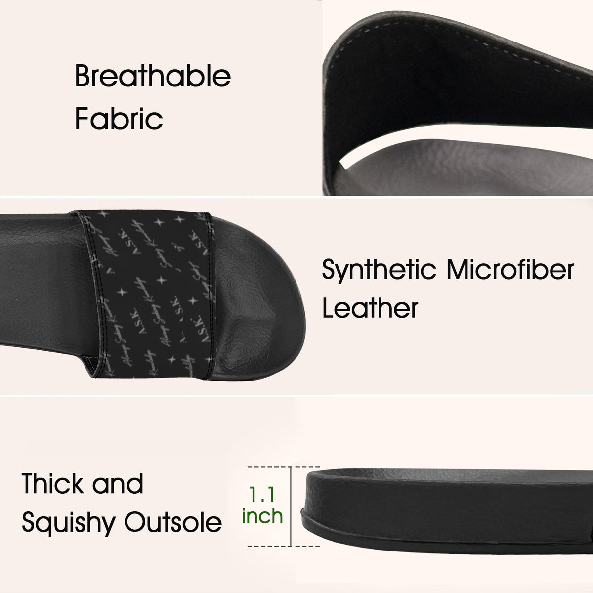 ASK MONOGRAM SLIPPERS (MEN)
