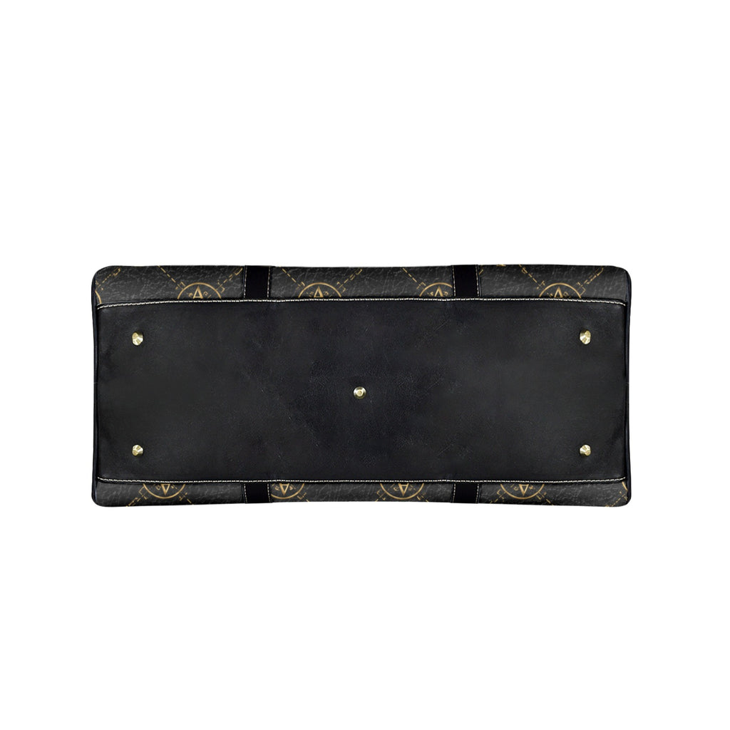MICHAEL TRAVELER -MONOGRAM BLK/GLD)
