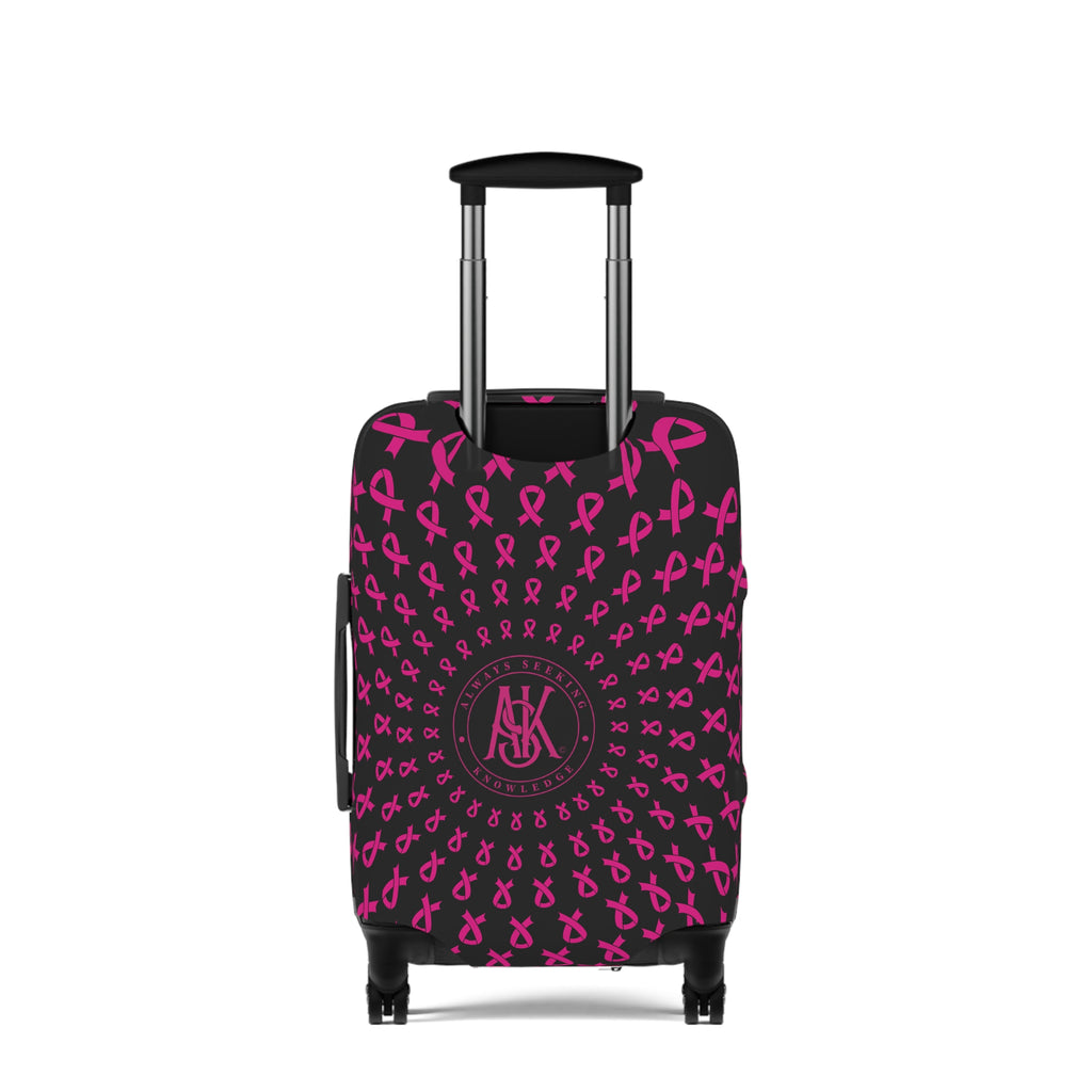 REVA ROLLER  Luggage Cover — Pink Ribbon Travel Protector