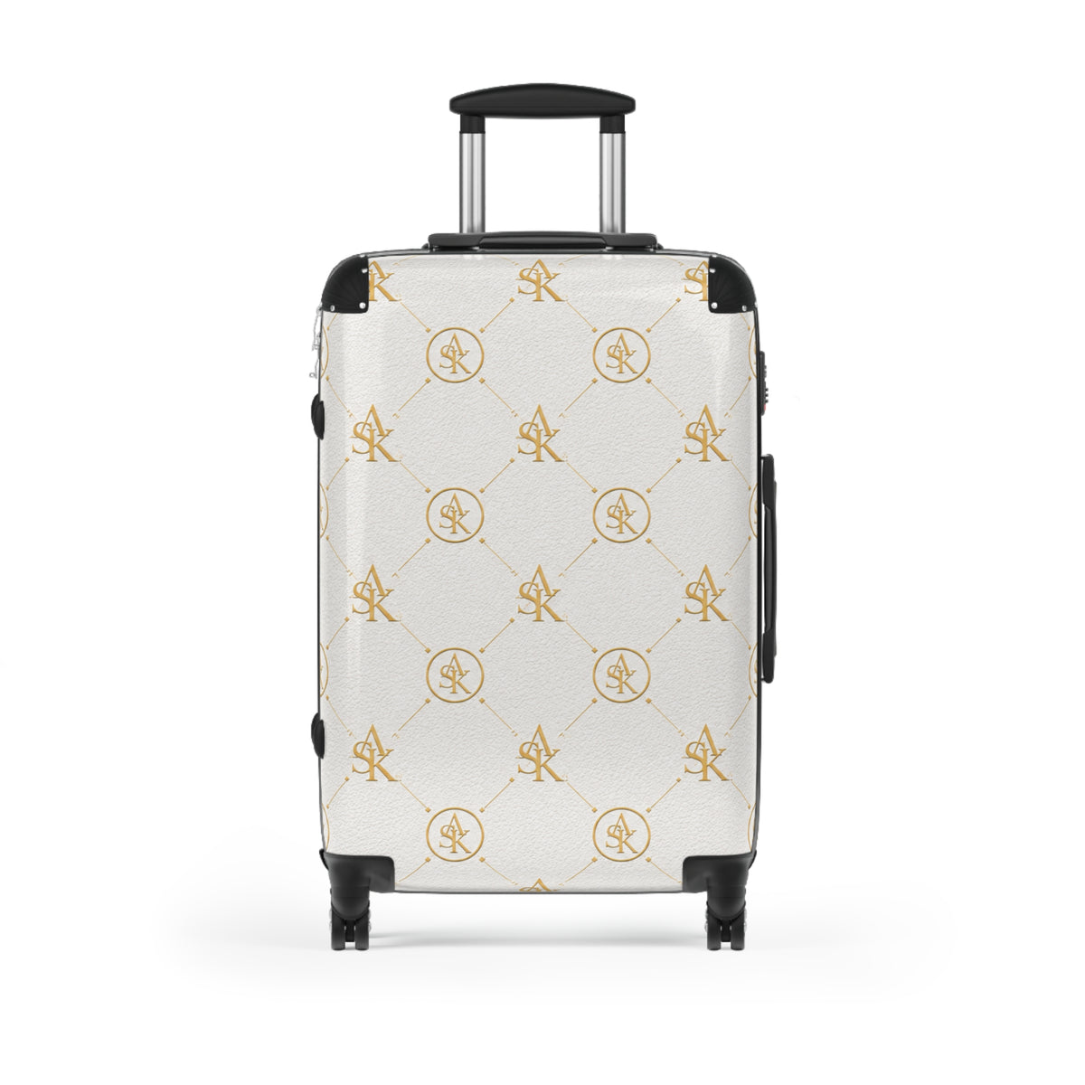 REVA ROLLER- MONOGRAM WHITE AND GOLD