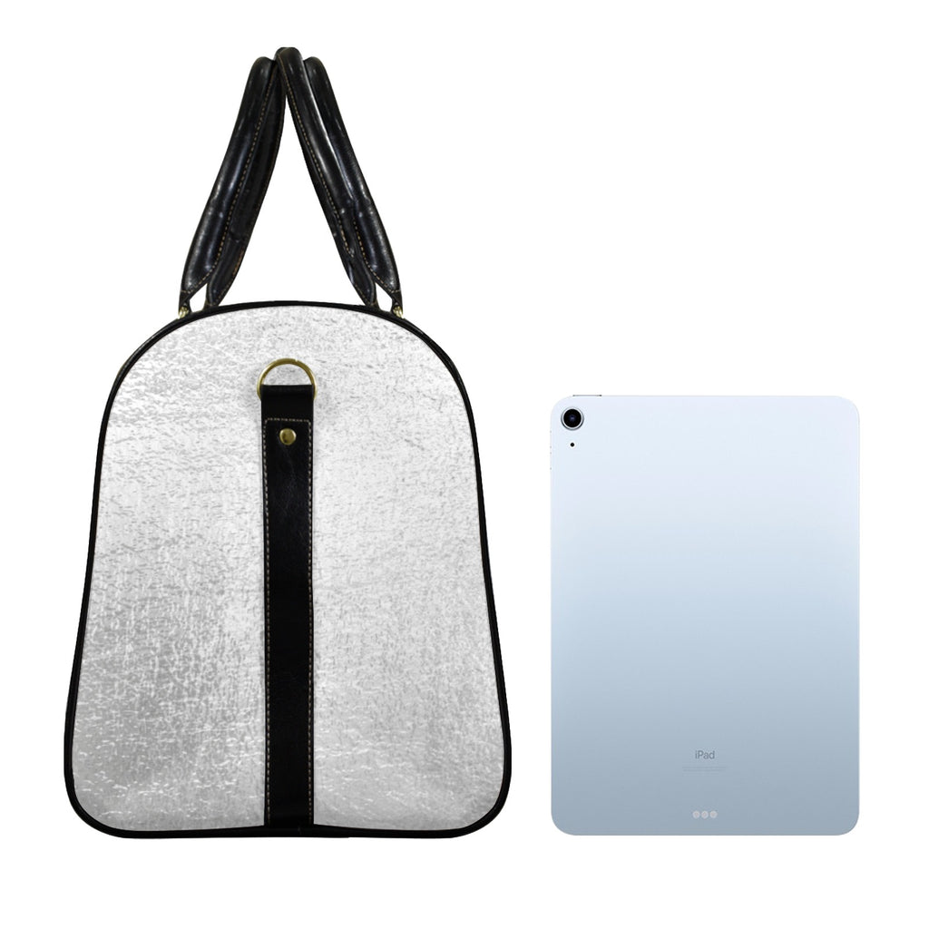 ASK Y MICHAEL TRAVELER LOGO- SILVER