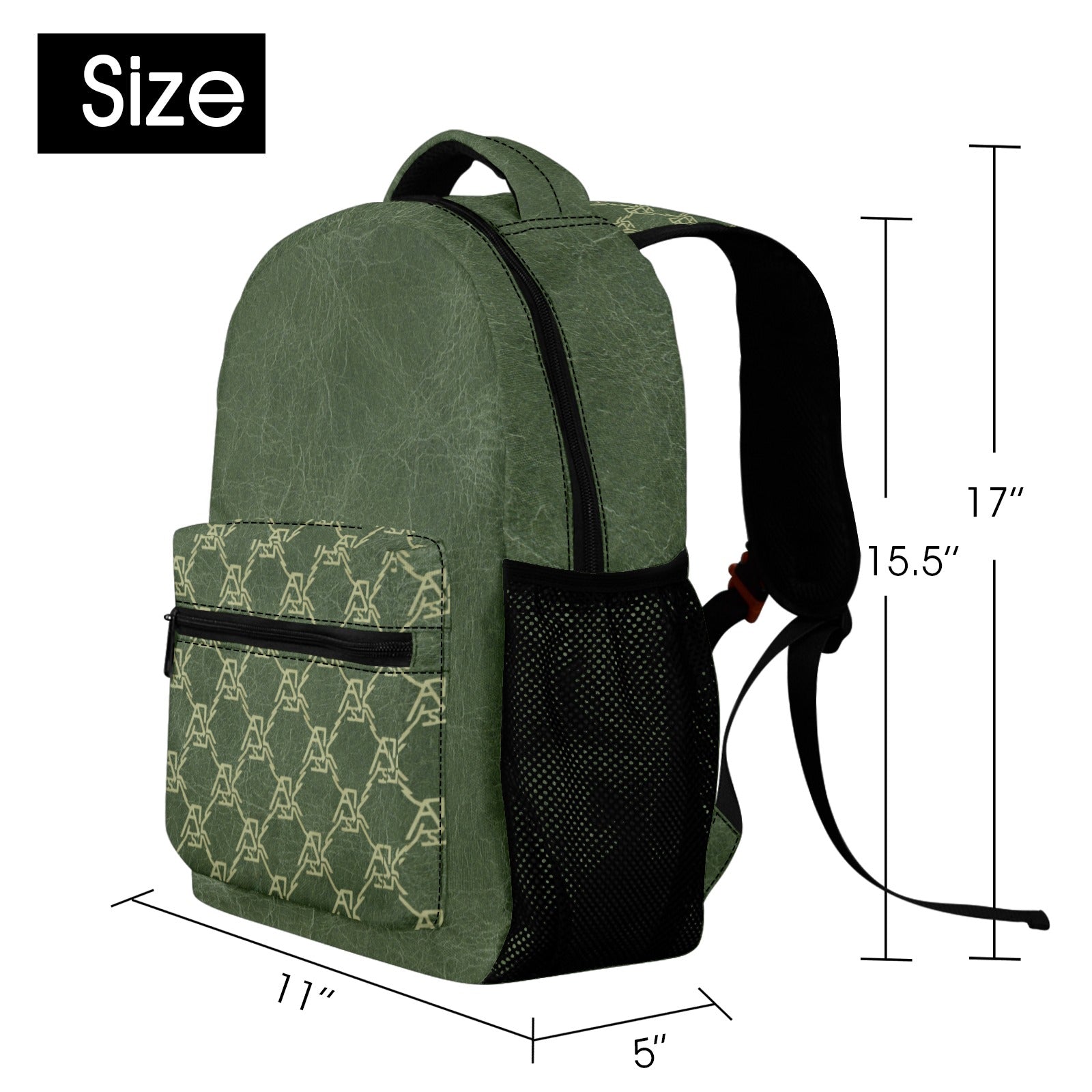 LML DIAMOND CREST ASK CASUAL BACKPACK -GREEN