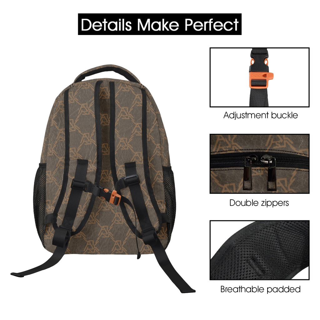 LML Diamond Crest Backpack Bundle - Brown