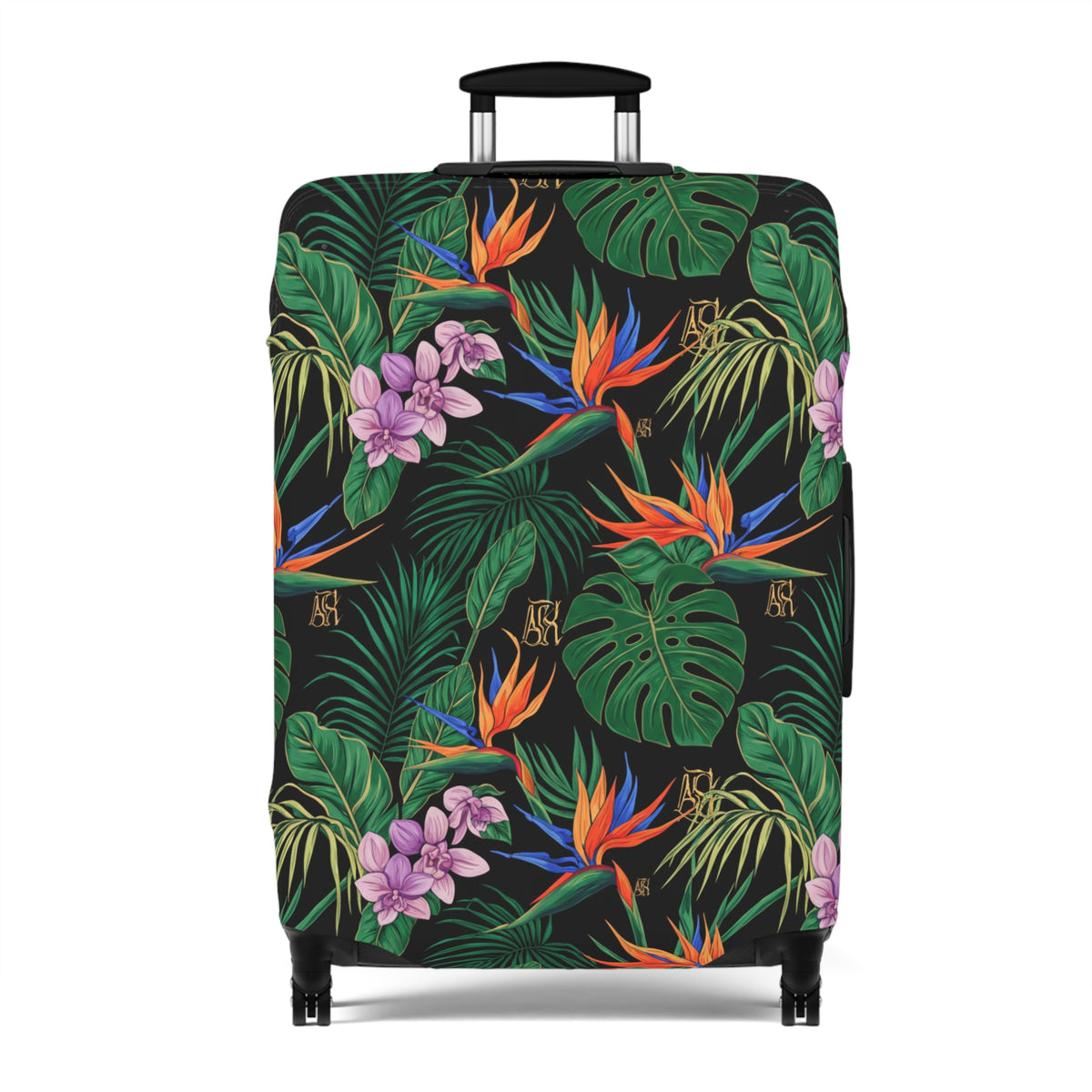 REVA Tropical Floral Luggage Cover