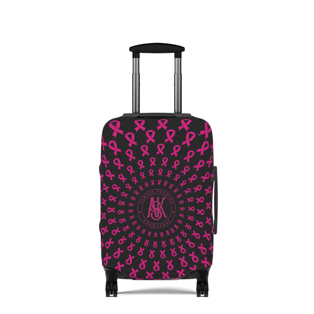 REVA ROLLER  Luggage Cover — Pink Ribbon Travel Protector