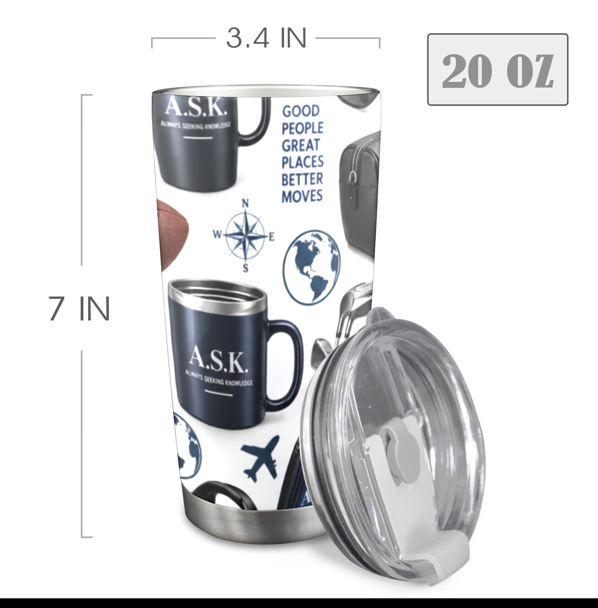 A.S.K. TUMBLER  SPORTS
