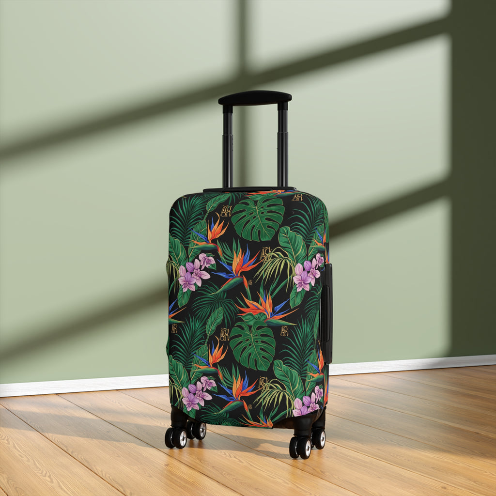 REVA Tropical Floral Luggage Cover