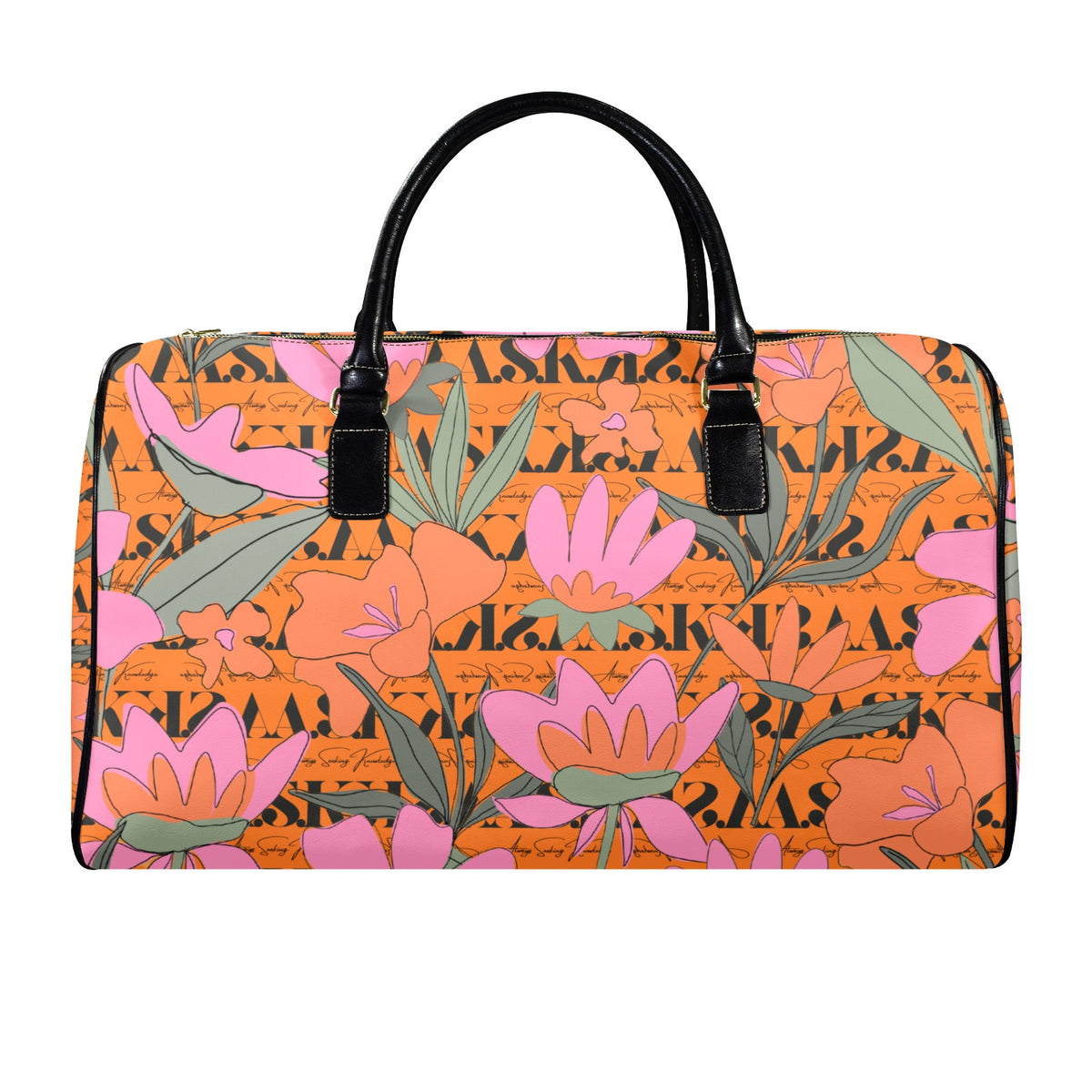LITA WEEKENDER- ORANGE FLORAL