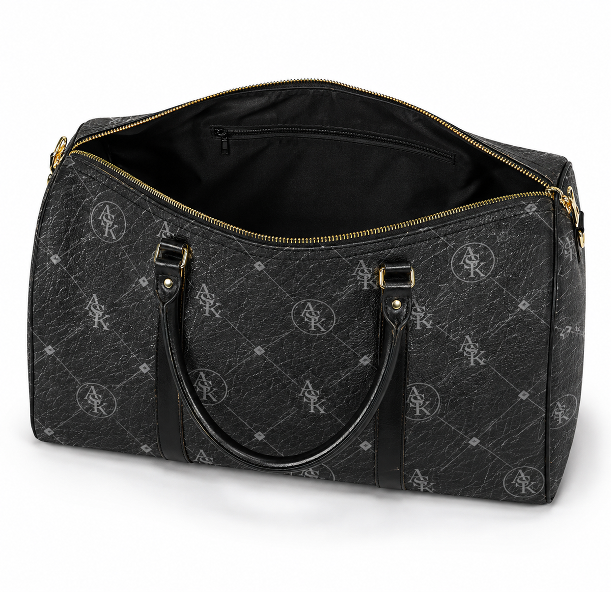 MICHAEL TRAVELER-FOREST GREEN MONOGRAM