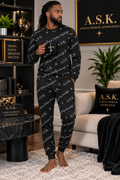 ASK MONOGRAM MEN'S LOUNGE SET