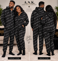 ASK MONOGRAM UNISEX ONESIE