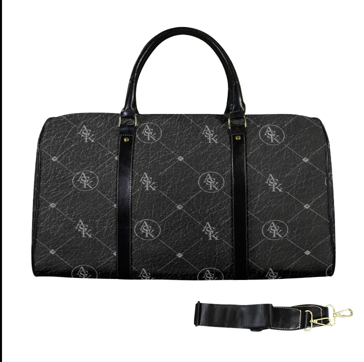 MICHAEL TRAVELER-FOREST GREEN MONOGRAM