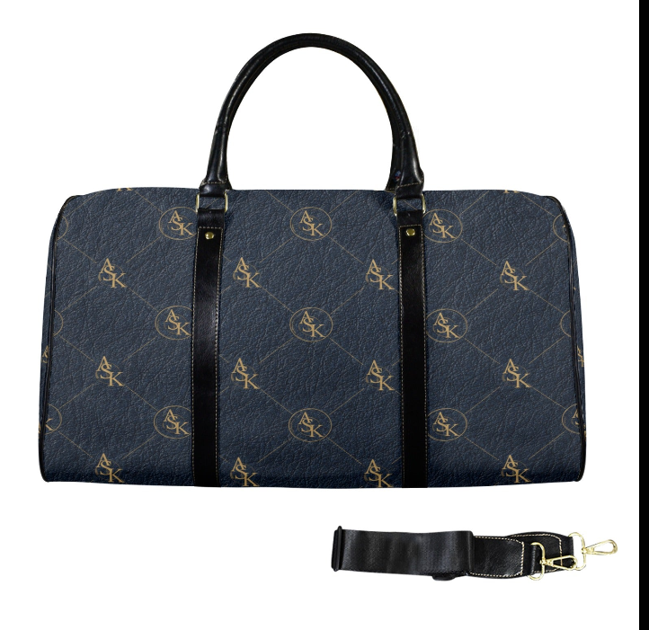 MICHAEL TRAVELER-FOREST GREEN MONOGRAM
