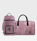 ASK Pink Two-Piece Set – Duffle & Backpack