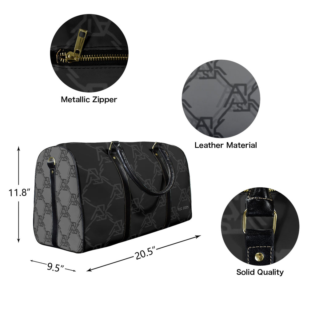 ASK Y MICHAEL TRAVELER DIAMOND CREST -BLACK