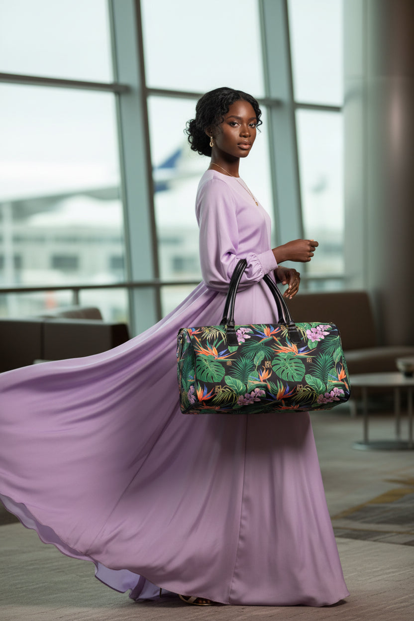 LITA WEEKENDER FLORAL -ORANGE