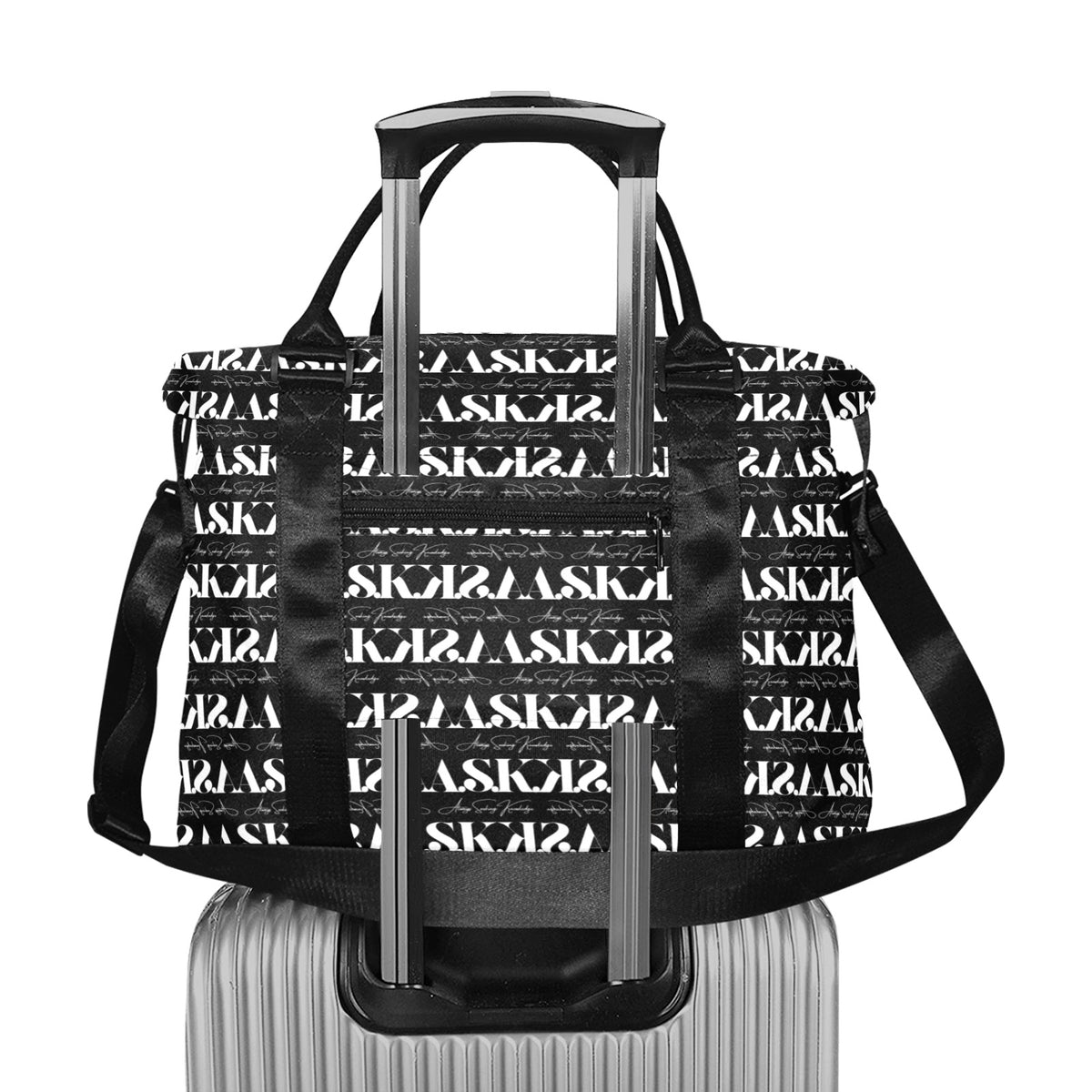 BODEGA ASK TROLLEY TRAVEL-SIGNATURE BLACK