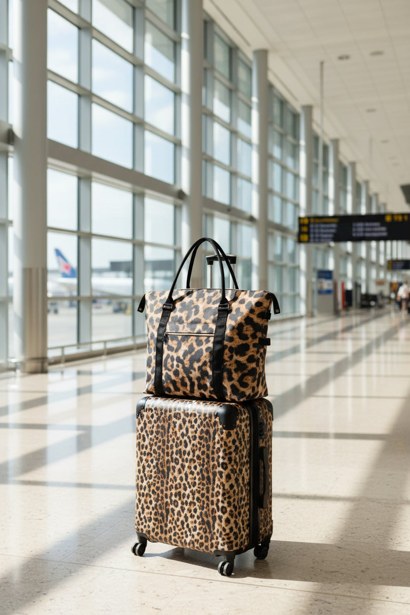 A..SK TRAVEL TROLLEY - CHEETAH
