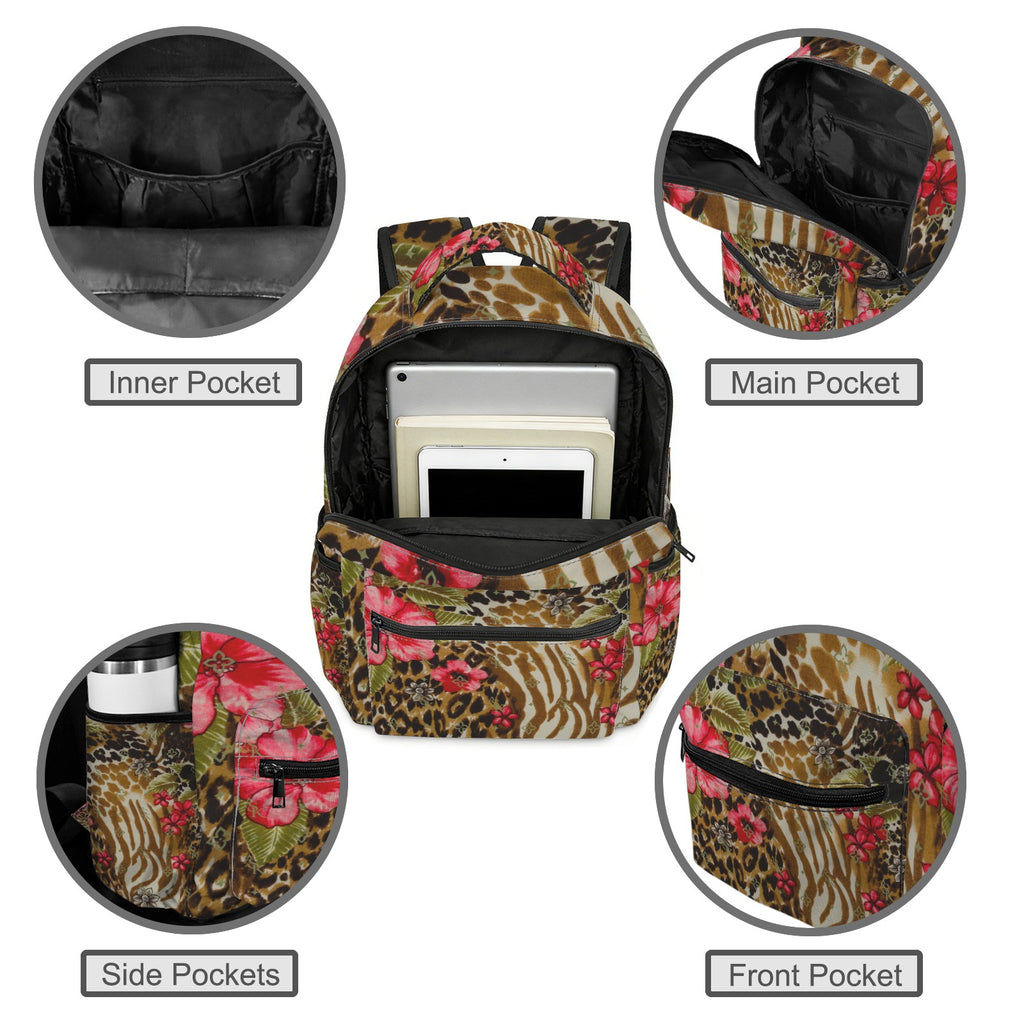 ALEX BACKPACK-CHEETAH GOLD