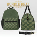 LML Diamond Crest Backpack Bundle - Green