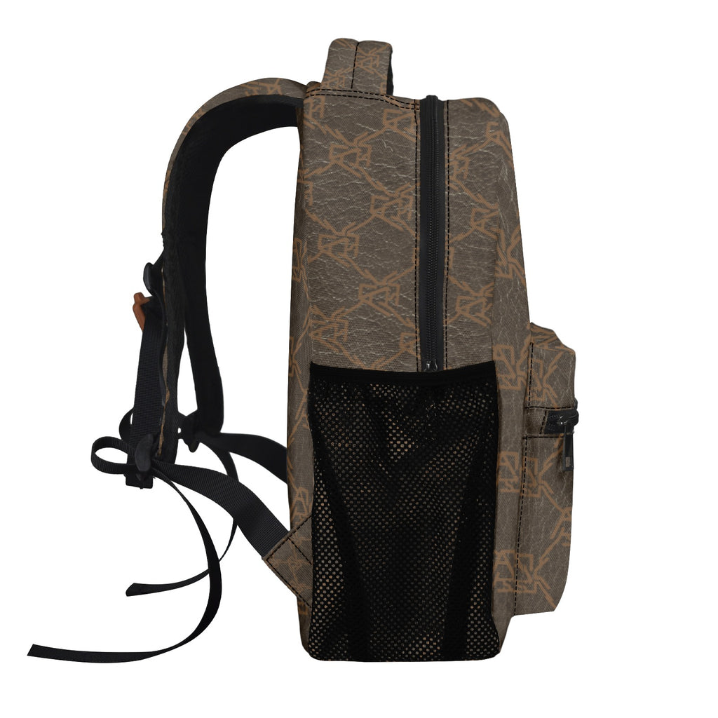 LML Diamond Crest Backpack Bundle - Brown