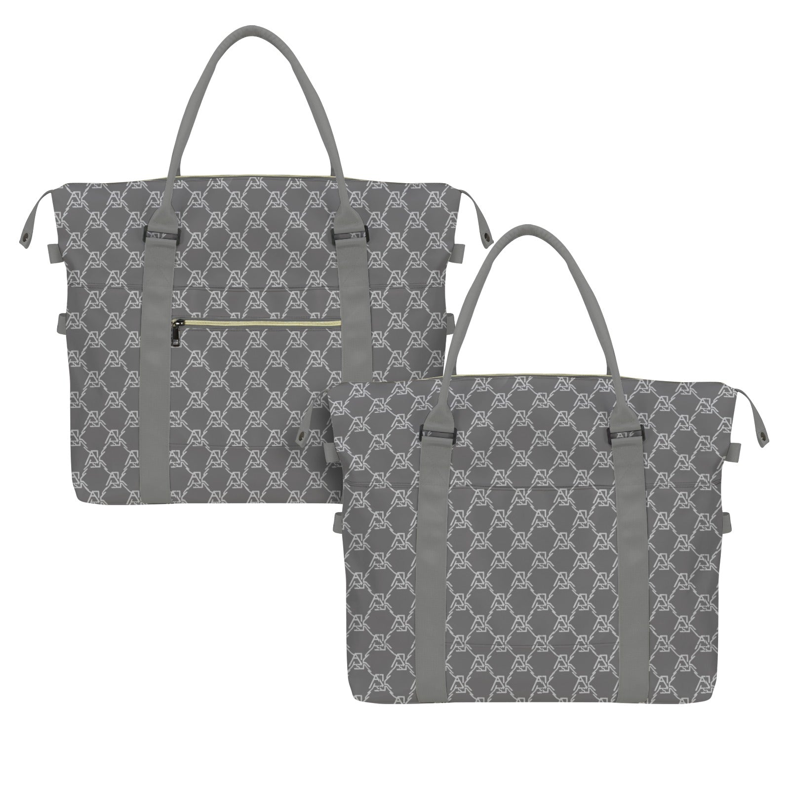 ASK DIAMOND CREST TRAVEL TROLLEY-GRAY
