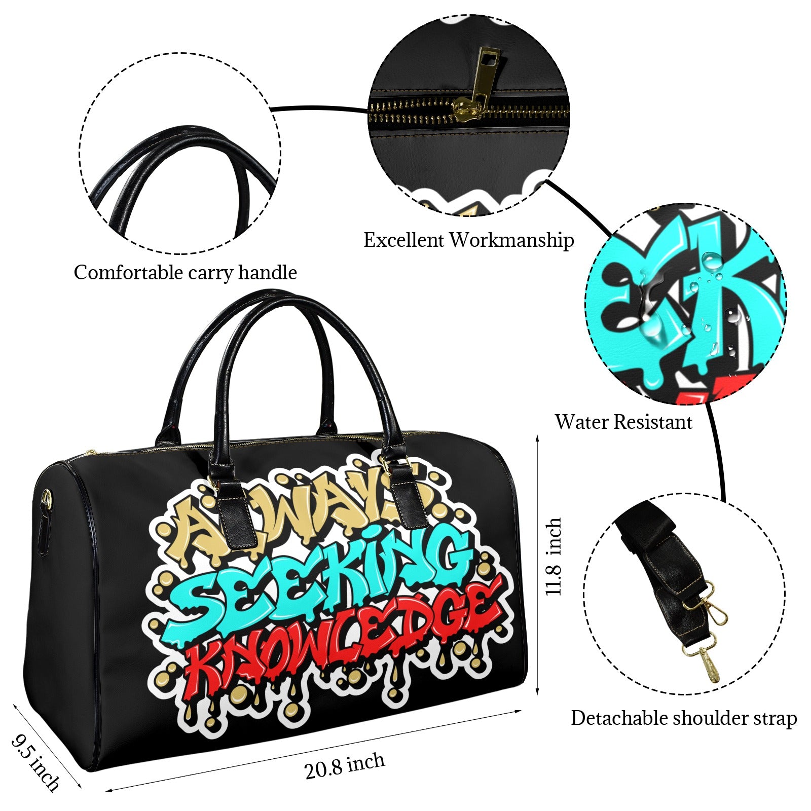 LITA WEEKENDER - URBAN DRIP PAINT LOGO
